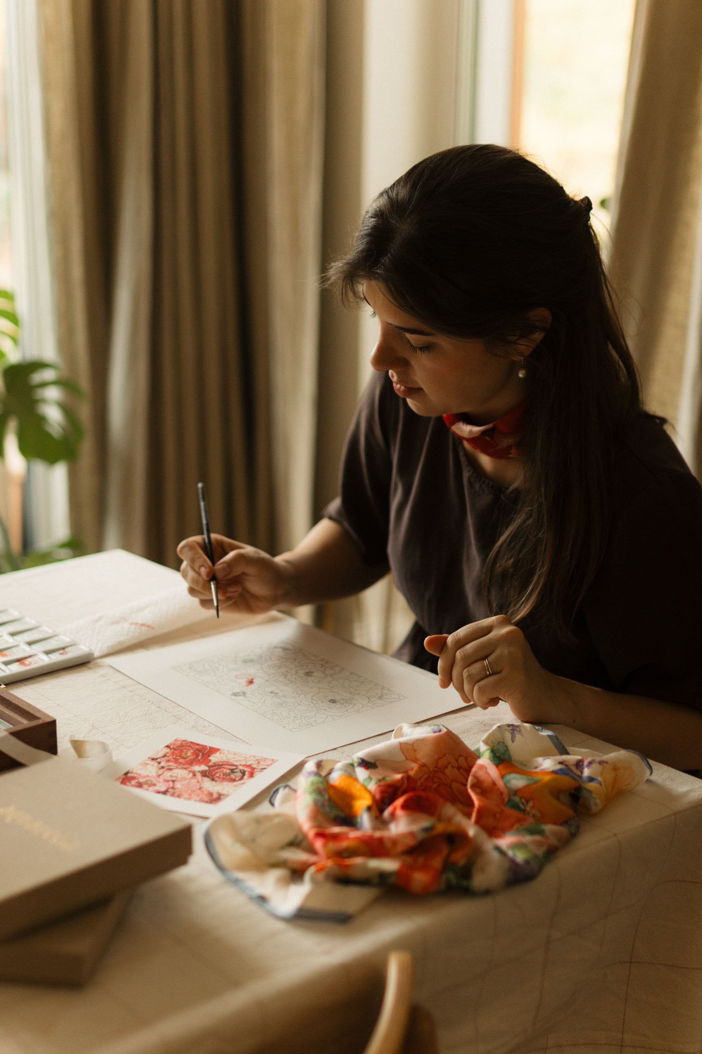 Akwarelowa realizacja projektu