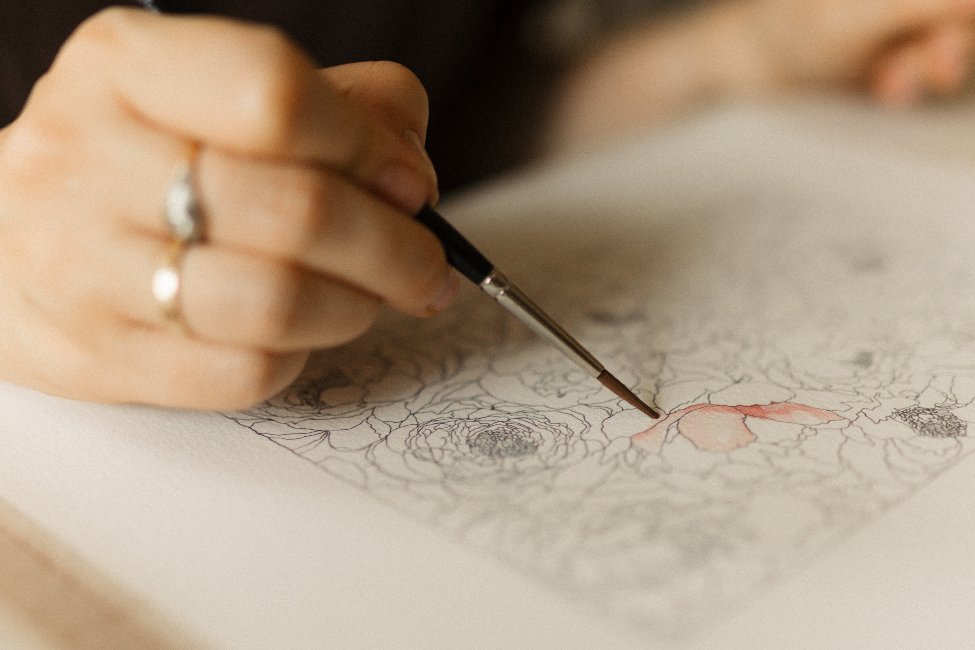 Autorski projekt akwarelowy na zamówienie